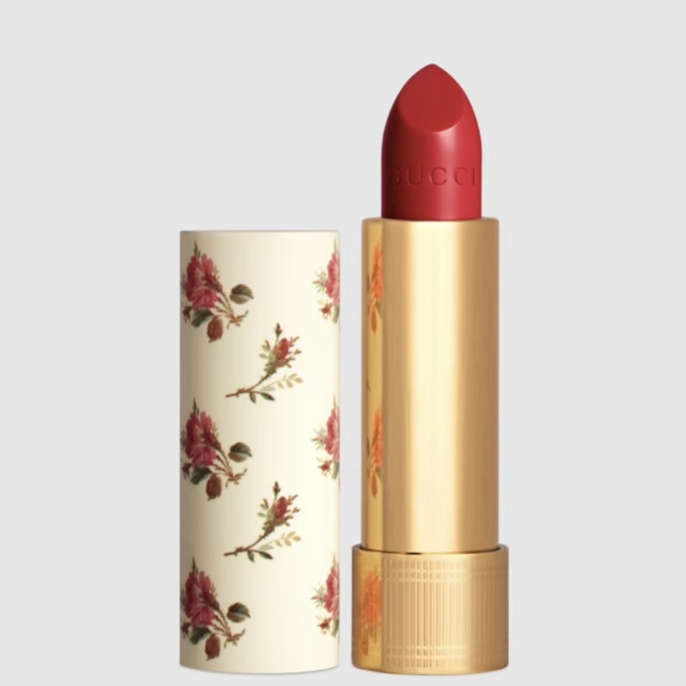 Gucci Red Lipstick 25* Goldie Red Rouge New In Box - Picture 4 of 9